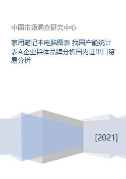 家用笔记本电脑图表 我国产能统计表A企业群体品牌分析国内进出口贸易分析